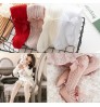Spain Style Girls Stockings Hollow Bow Tights for Kids Fishnet Clothing Toddler Pantyhose Spring Summer Thin Ballet Baby Bottom