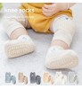 wholesale cartoon bear pattern boys and girls floor socks cute infant cotton socks