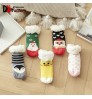 Winter Baby Cute Thicken Warm Kids Socks Newborn Toddlers Girls Boys Anti Slip Floor Socks Coral Fleece Christmas Thermal Socks