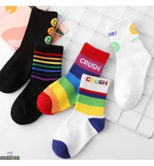 Conyson 2021 autumn winter New fashion kids cute sets cotton 5pairs antislip popular toddler kids unisex Breathable room socks