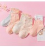 Conyson 2021 autumn winter New fashion kids cute sets cotton 5pairs antislip popular toddler kids unisex Breathable room socks