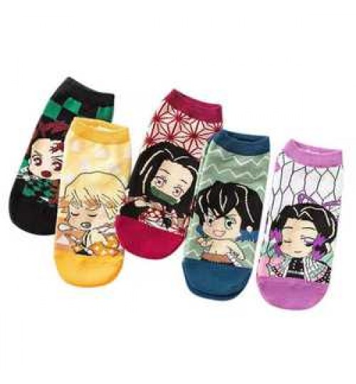 Demon Slayer Anime Socks Cotton Infant Girl Socks Cartoon Socks & Hosiery Wholesale