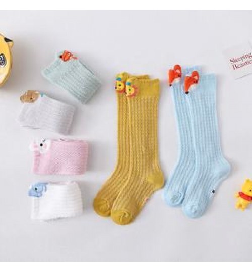 Net Mesh Design Toddlers Stockings Anti-slip Kids Baby Socks Stocking