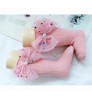 New Comfort Color Tube Socks Girls Baby Striped Dress Tube Socks Bow Stars Children Cotton Sweat Cute White Casual Socks