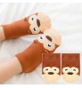 Animal party three-dimensional boat socks New cartoon children's cotton baby toddler socks non-slip floor socks