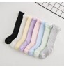 baby long Newborn Socks lovely cotton Ruffle Baby Socks Lovely Kids Toddlers Girls Candy Color spanish baby socks
