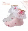 Design wholesale low tube lace ruffled toddler girl casual student socks