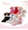 Design wholesale low tube lace ruffled toddler girl casual student socks