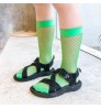2022 Summer Toddler Children Girl Solid Fishnet Socks Stylish Big Hole Dress Socks Mixed Color 2-8 Years Free size