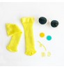 2022 Summer Toddler Children Girl Solid Fishnet Socks Stylish Big Hole Dress Socks Mixed Color 2-8 Years Free size