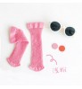 2022 Summer Toddler Children Girl Solid Fishnet Socks Stylish Big Hole Dress Socks Mixed Color 2-8 Years Free size