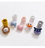Hot selling new design kids non-slip baby floor toddler socks 3D cartoon accessories tube cotton funny socks with animal