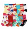 Customised Logo New Designed Baby Boys Socks Oem Custom Toddler Socks Anti Slip