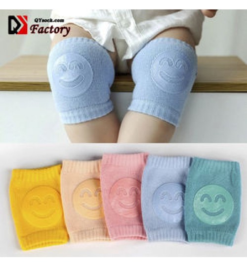 Wholesale Kids Non Slip Crawling Elbow Knee Pads Infants Toddlers Socks Baby Kids Protection Safety Accessories Leg Warmer Socks