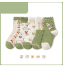 wholesale girls flower pattern warm socks toddler baby lovely cotton socks