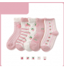 wholesale girls flower pattern warm socks toddler baby lovely cotton socks