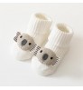HZM-60179 Toddler Kids Non Slip Newborn Anti Slip Baby Girl Knitted Socks Rubber Soles Floor Socks With Grips