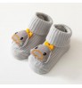 HZM-60179 Toddler Kids Non Slip Newborn Anti Slip Baby Girl Knitted Socks Rubber Soles Floor Socks With Grips