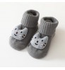 HZM-60179 Toddler Kids Non Slip Newborn Anti Slip Baby Girl Knitted Socks Rubber Soles Floor Socks With Grips