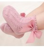 Breathable children Toddlers Bowknot Dress Socks Baby Girls Lace Ruffle Cute Socks