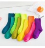High Quality New Style Kids Newest Toddler Kid Cotton Unisex Ankle Sweat-absorbing Combed Cotton Newborn Crew Baby Cute Socks