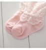 2022 Newborn to Toddler Baby Girl Lace Socks Solid Cute Infant Dress Socks 0-3 years