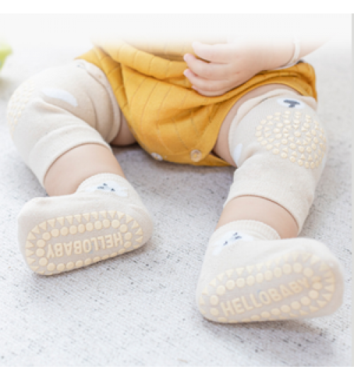 HZM-60178 Baby Socks Knee Pads Set Kids Knee Protector Crawling Non-Slip Toddler Newborn Socks Infant Knee pad Baby Stuff