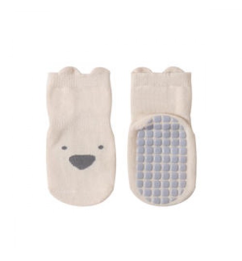 Non Slip Baby Ankle Socks Kids Boy Girls Cotton Half Cushion Crew Baby Socks