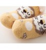 Super thick children's baby Christmas socks lamb coral velvet children's floor socks plus velvet baby socks non-slip