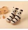 Spring Organic Cotton Breathable Absorb-Sweat Cute Cartoon Toddle Baby Crew Socks Shoe