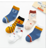 Wholesale autumn and winter kids cotton socks five pairs per pack 1-9 years