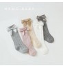 baby bow socks Summer children's socks thin mesh eye tube girls' Princess socks