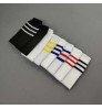Wholesale factory direct kids 3-striped soccer socks school boy girls cheer leading performance long tube socks