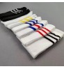 Wholesale factory direct kids 3-striped soccer socks school boy girls cheer leading performance long tube socks