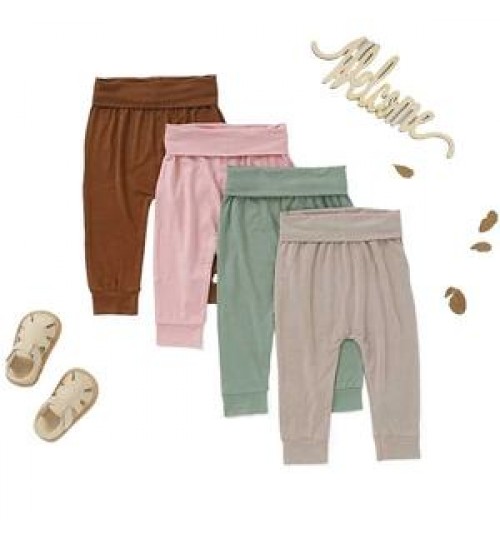 Summer Rayon Cotton Spandex Newborn Baby Diaper Pants Leggings Baby Kids Children