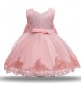 Manufacture Directly Good Price Multi Colors Little Baby Girls' Princess Dress With Hairband For Birthday Party Wedding