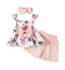 Newborn Baby Girl Summer Dress Long Sleve Twirl Bamboo 95% Bamboo Rayon 5% Spandex Comfortable Soft Stretchy Baby Dress Clothes