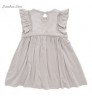 2022 New Arrival Summer Sleeveless Ruffle Kid Bamboo Viscose Newborn Baby Girl Dresses Baby Dresses Girl