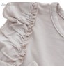2022 New Arrival Summer Sleeveless Ruffle Kid Bamboo Viscose Newborn Baby Girl Dresses Baby Dresses Girl