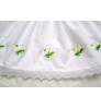 Embroidery Daisy Flower Design Baby Dresses Embroidery Baby Skirt High Quality 100% Cotton Quang Thanh Embroidery Manufacturer