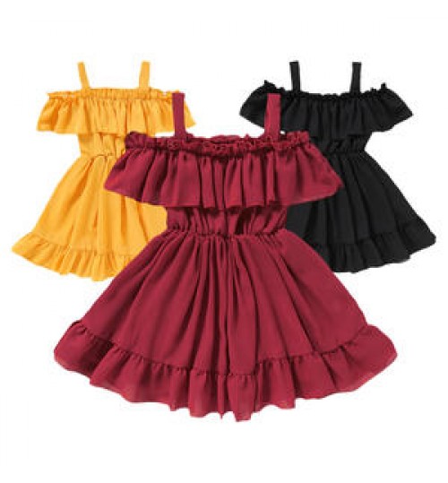 Infant evening skirt toddler kids clothes children beach clothing babies birthday party sleeveless dress baby girls dresses