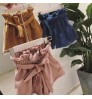 New Candy Color Flower Shorts Skirt Female Baby Pants