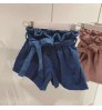 New Candy Color Flower Shorts Skirt Female Baby Pants