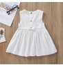 2021 New Girls' Dress, Summer Baby Cute Vest Skirt, Baby Solid Color Sleeveless Skirt