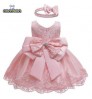 New Baby Full Moon Dress Baby Girls Dresses Net Yarn Print Baby Dress Skirt