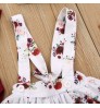 High Quality romper top strap skirt baby clothes Outfit newborn Floral baby skirts