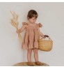 1 year baby girl summer dresses linen cotton ruffle slip dress pleat dresses
