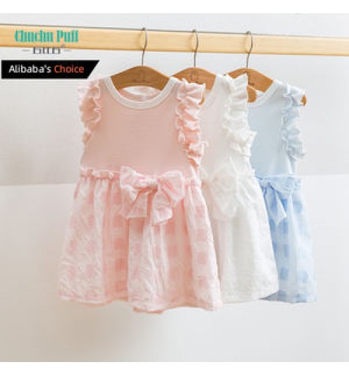 factory prices baby girl summer dresses newborn casual White baby dresses little 3 months baby new design embroidered dress