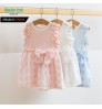 factory prices baby girl summer dresses newborn casual White baby dresses little 3 months baby new design embroidered dress
