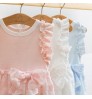 factory prices baby girl summer dresses newborn casual White baby dresses little 3 months baby new design embroidered dress